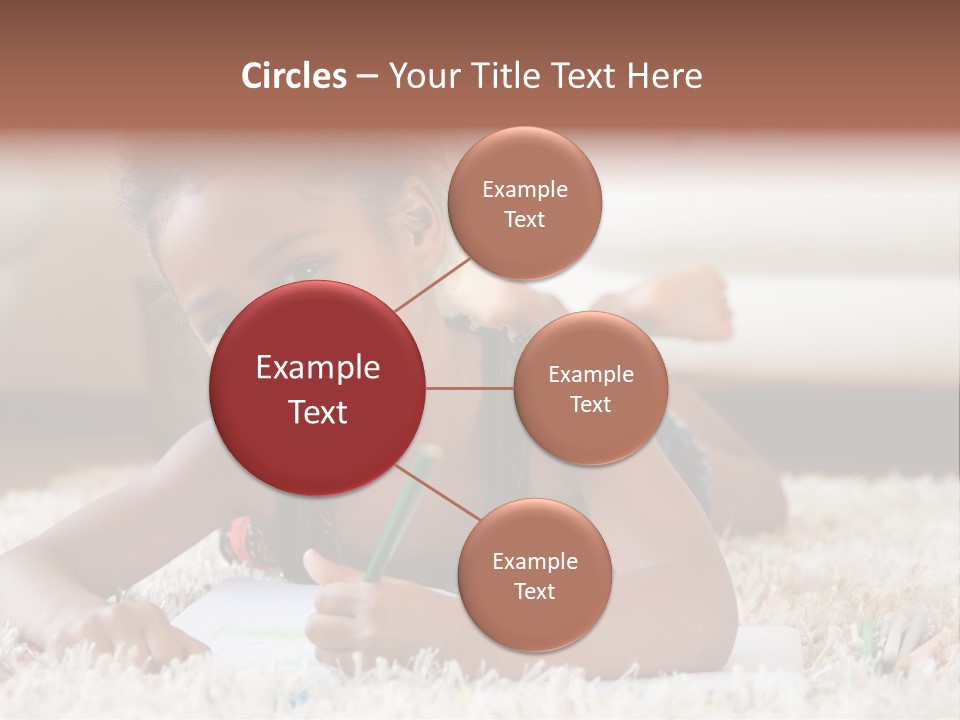 School Artist Pencil PowerPoint Template