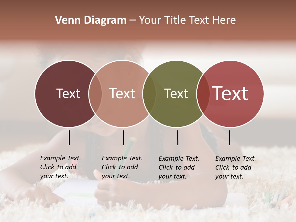 School Artist Pencil PowerPoint Template