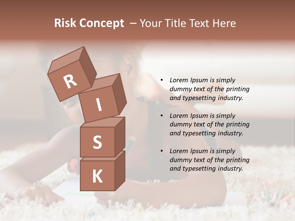 School Artist Pencil PowerPoint Template