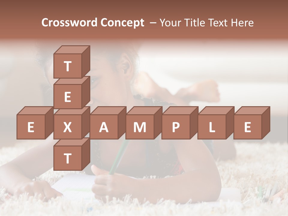 School Artist Pencil PowerPoint Template