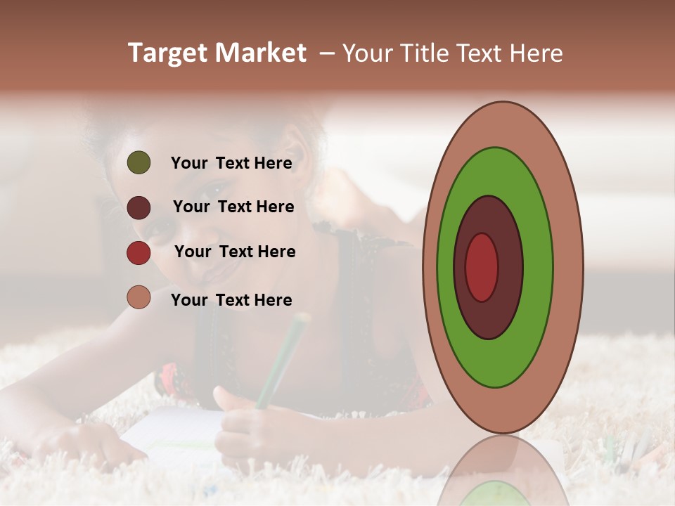 School Artist Pencil PowerPoint Template