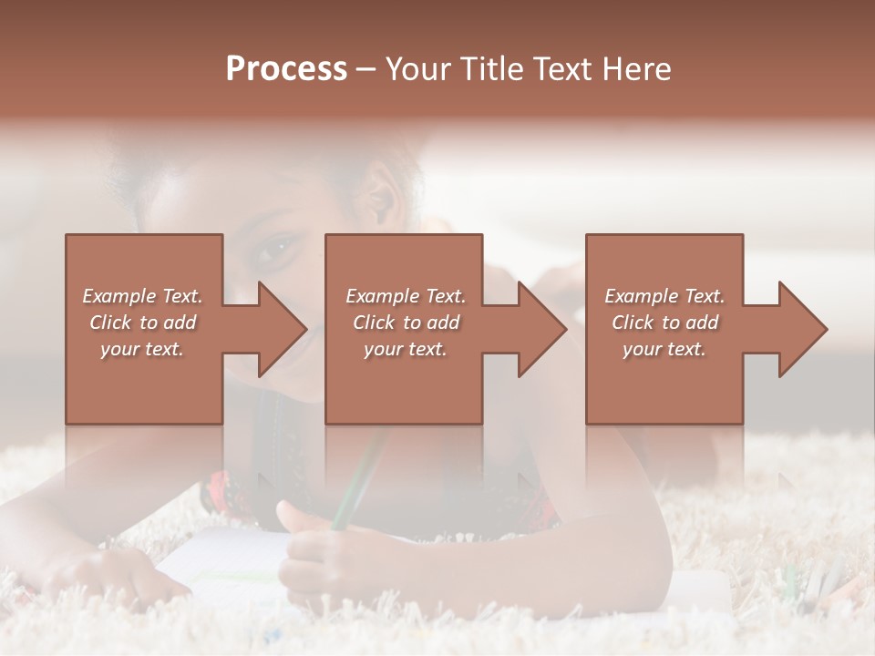 School Artist Pencil PowerPoint Template