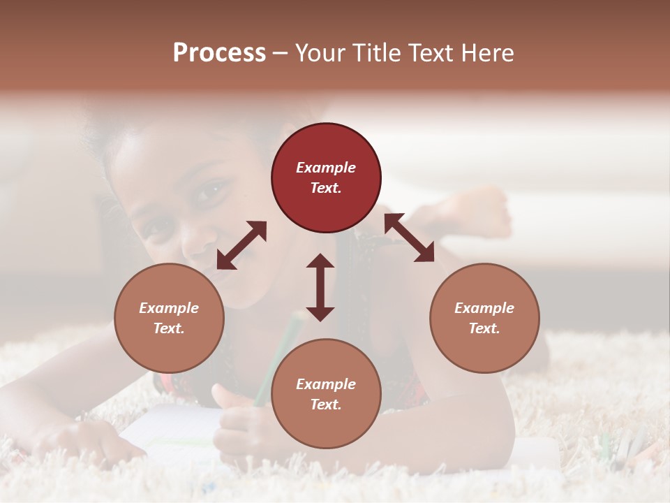 School Artist Pencil PowerPoint Template