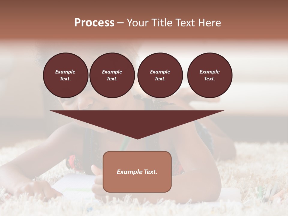 School Artist Pencil PowerPoint Template