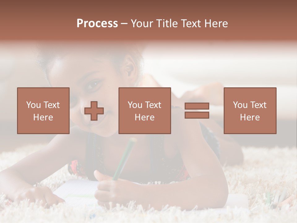 School Artist Pencil PowerPoint Template