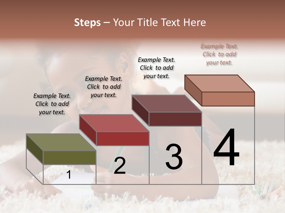 School Artist Pencil PowerPoint Template