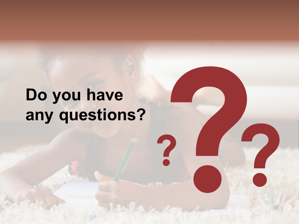 School Artist Pencil PowerPoint Template