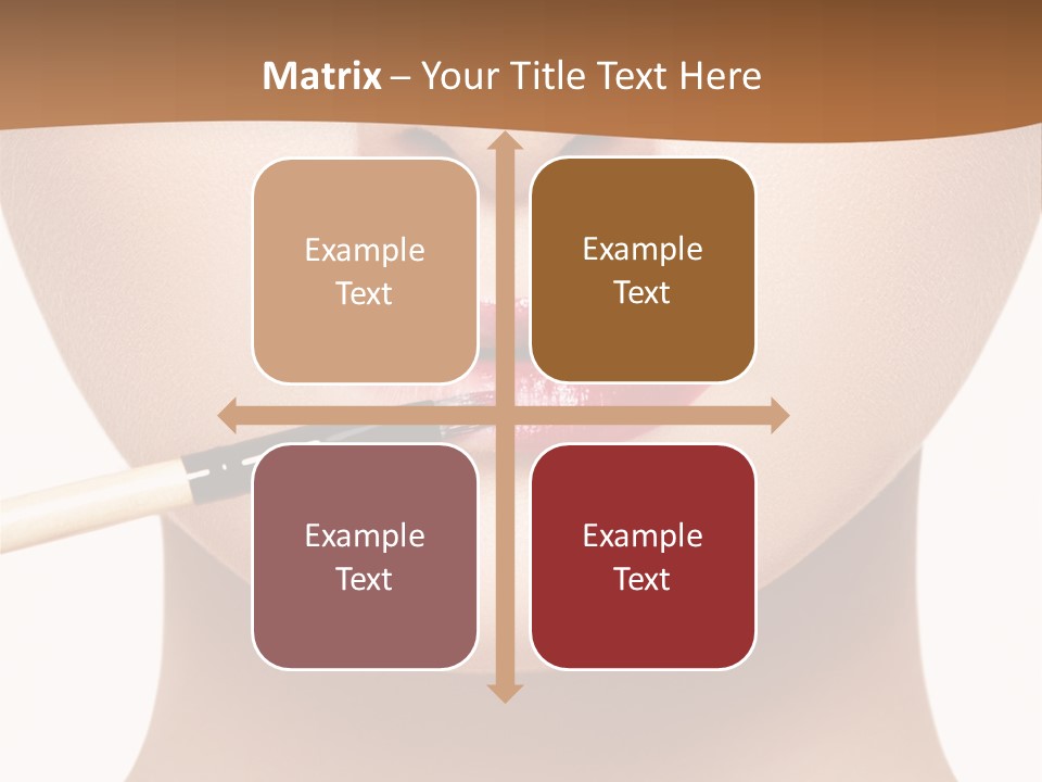 Make Artistic Face PowerPoint Template