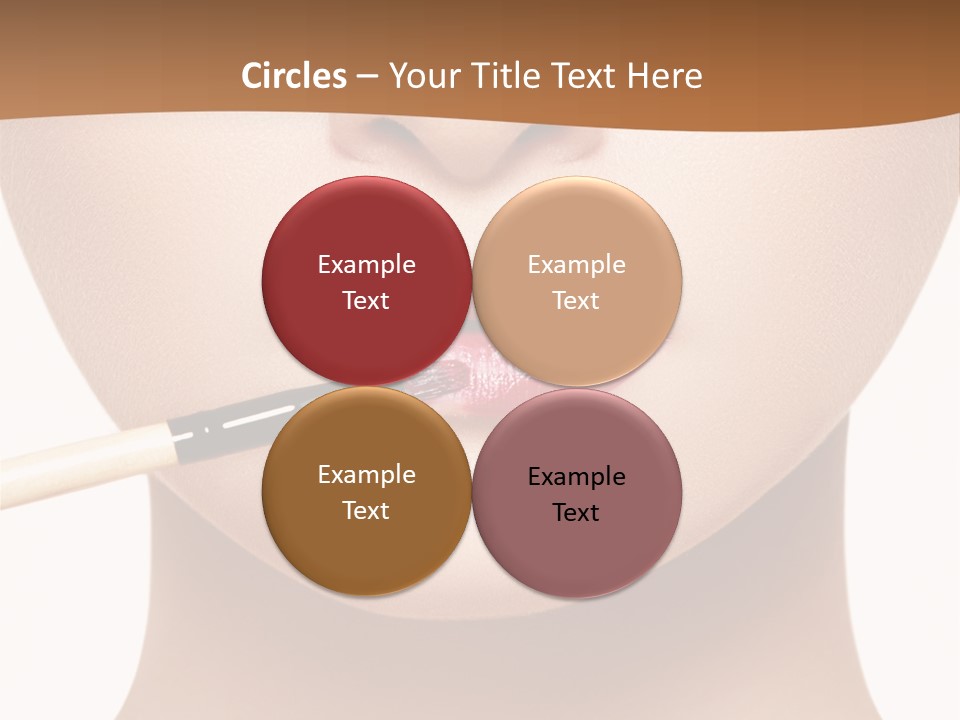 Make Artistic Face PowerPoint Template