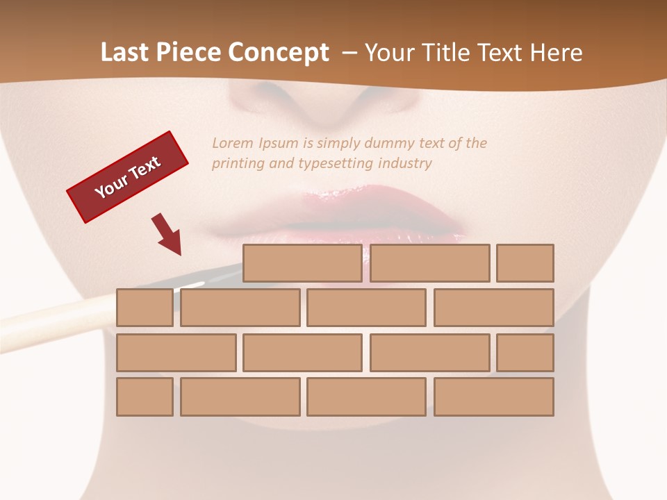 Make Artistic Face PowerPoint Template