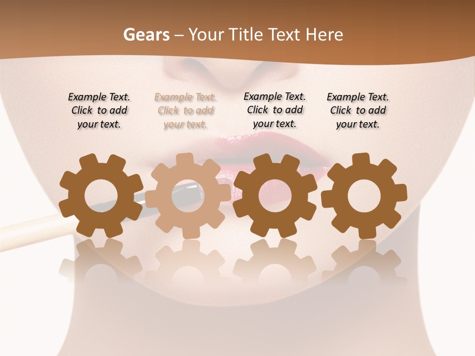 Make Artistic Face PowerPoint Template