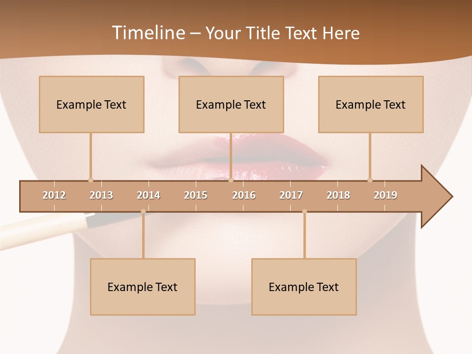 Make Artistic Face PowerPoint Template