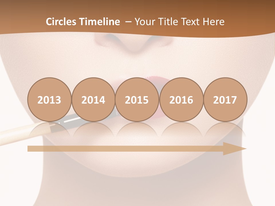 Make Artistic Face PowerPoint Template