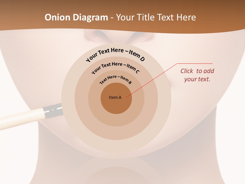 Make Artistic Face PowerPoint Template