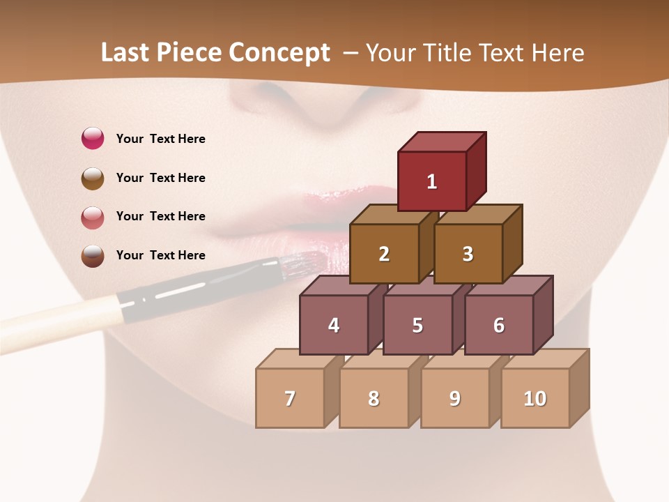 Make Artistic Face PowerPoint Template