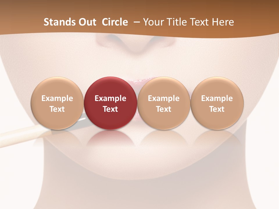 Make Artistic Face PowerPoint Template