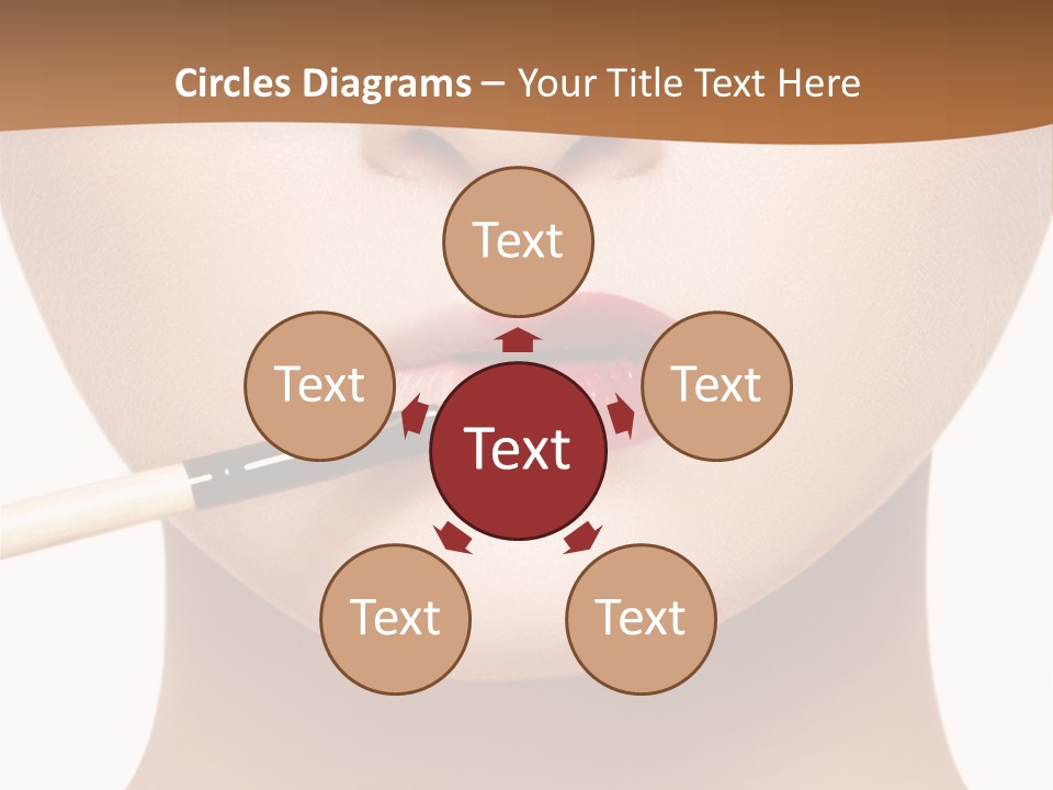 Make Artistic Face PowerPoint Template