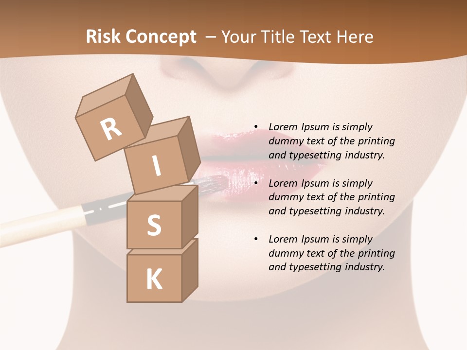 Make Artistic Face PowerPoint Template