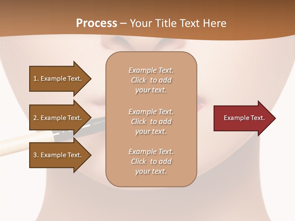 Make Artistic Face PowerPoint Template