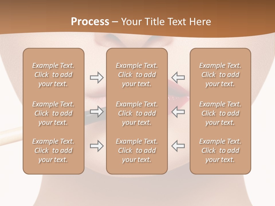 Make Artistic Face PowerPoint Template