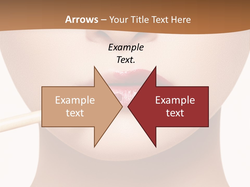 Make Artistic Face PowerPoint Template