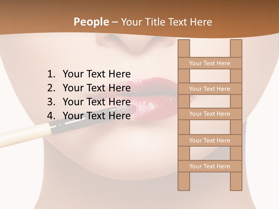 Make Artistic Face PowerPoint Template