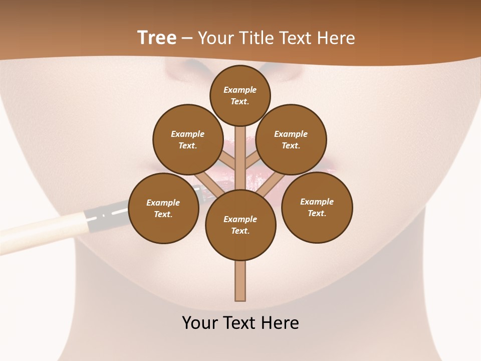 Make Artistic Face PowerPoint Template