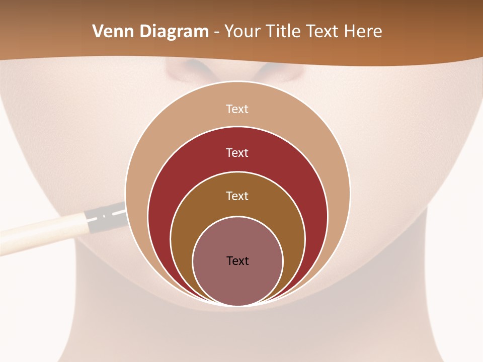 Make Artistic Face PowerPoint Template
