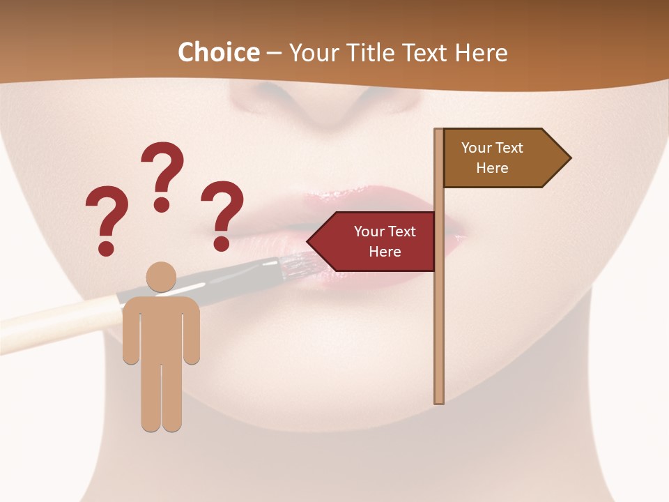 Make Artistic Face PowerPoint Template