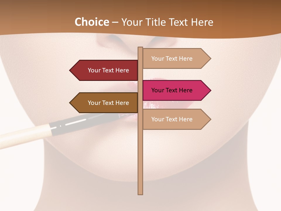 Make Artistic Face PowerPoint Template