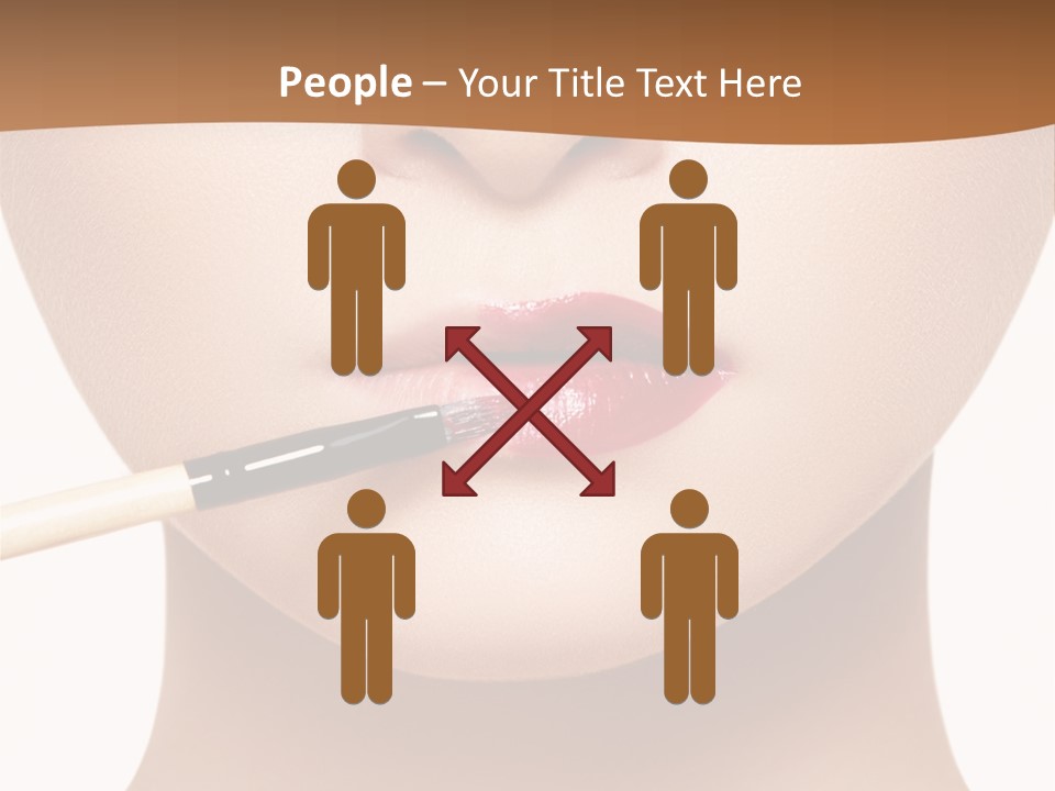 Make Artistic Face PowerPoint Template