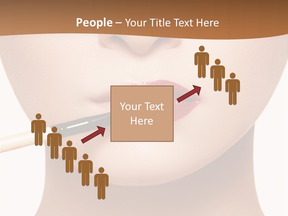 Make Artistic Face PowerPoint Template