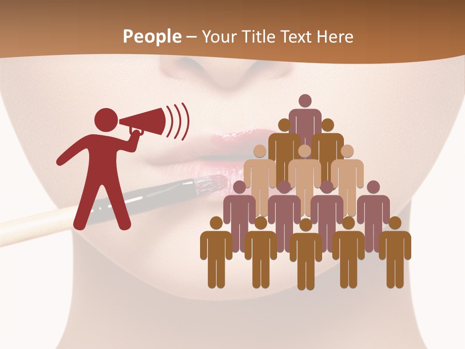 Make Artistic Face PowerPoint Template