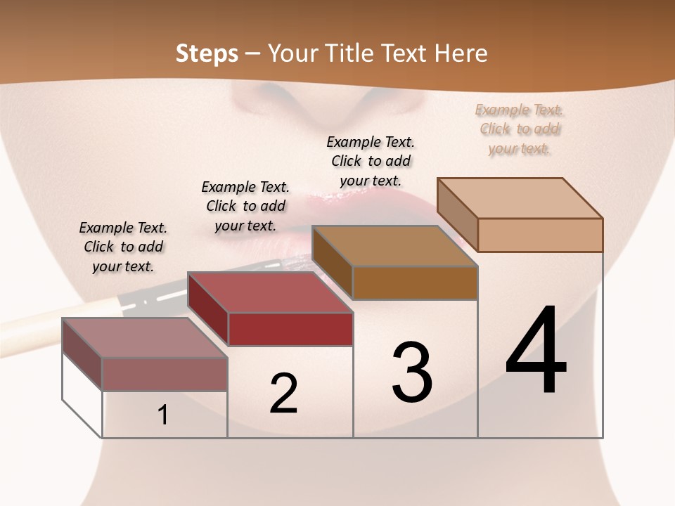 Make Artistic Face PowerPoint Template