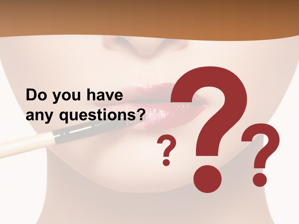 Make Artistic Face PowerPoint Template