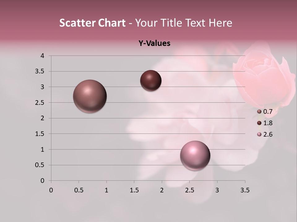 Valentine Purple Wedding PowerPoint Template