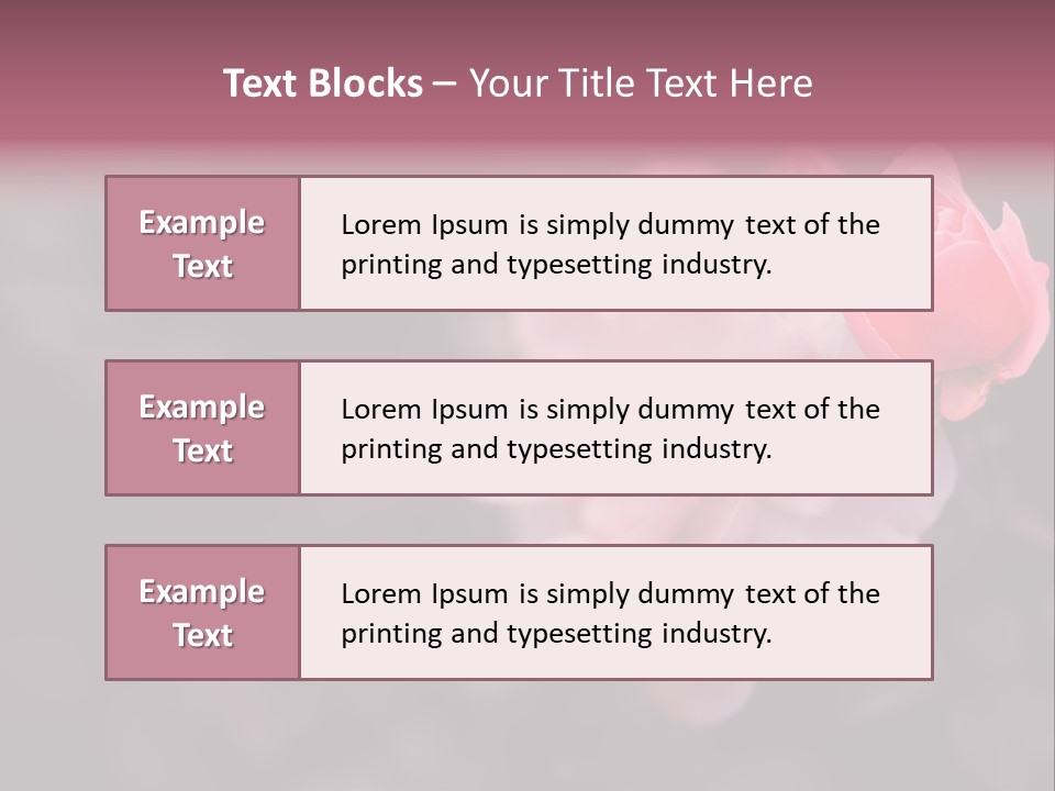 Valentine Purple Wedding PowerPoint Template