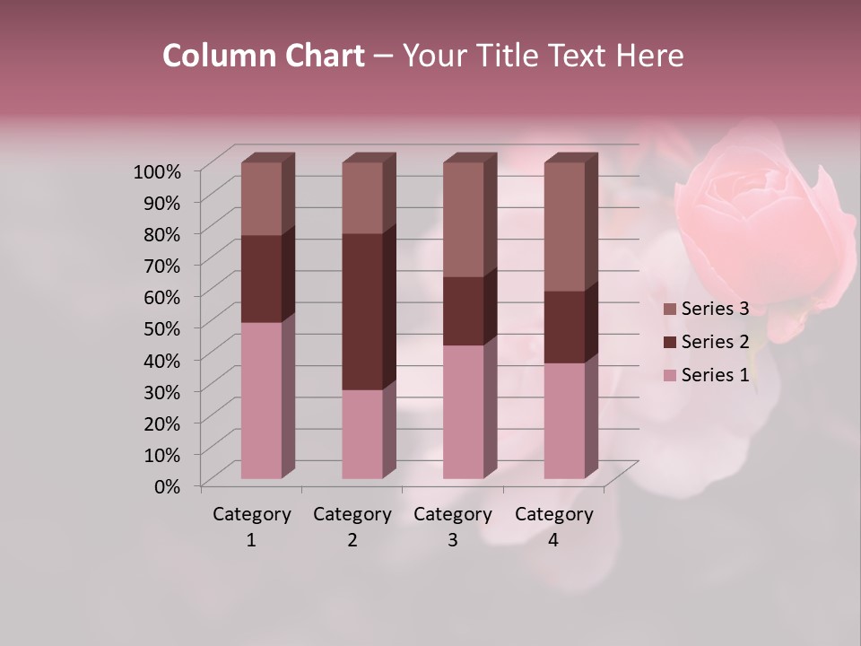 Valentine Purple Wedding PowerPoint Template