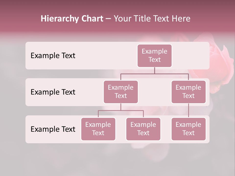 Valentine Purple Wedding PowerPoint Template