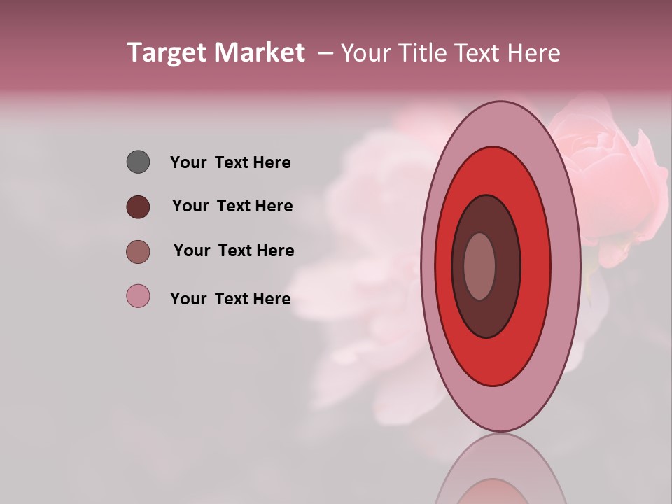 Valentine Purple Wedding PowerPoint Template