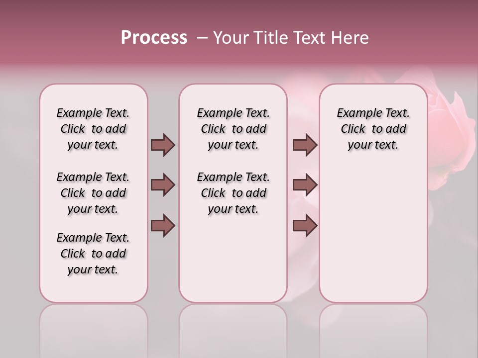 Valentine Purple Wedding PowerPoint Template