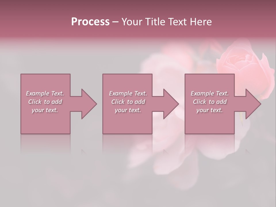 Valentine Purple Wedding PowerPoint Template