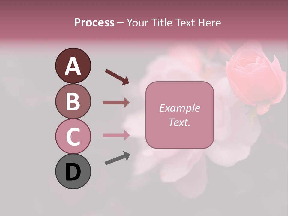 Valentine Purple Wedding PowerPoint Template