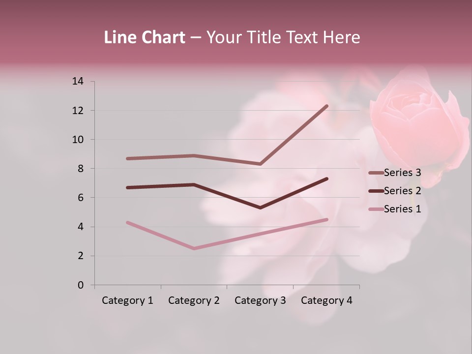 Valentine Purple Wedding PowerPoint Template