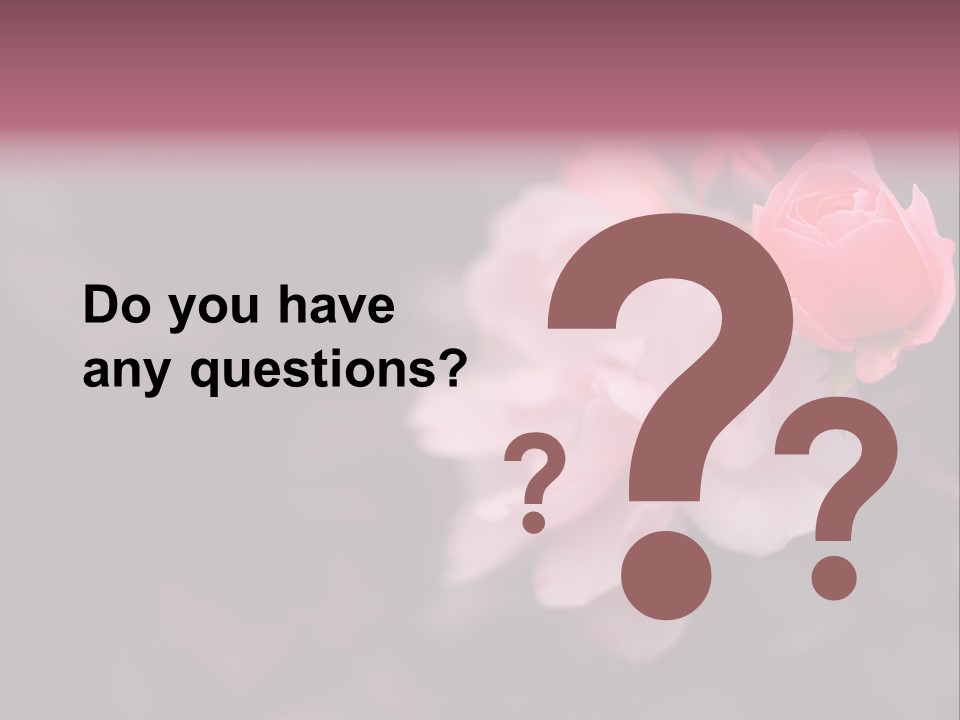 Valentine Purple Wedding PowerPoint Template