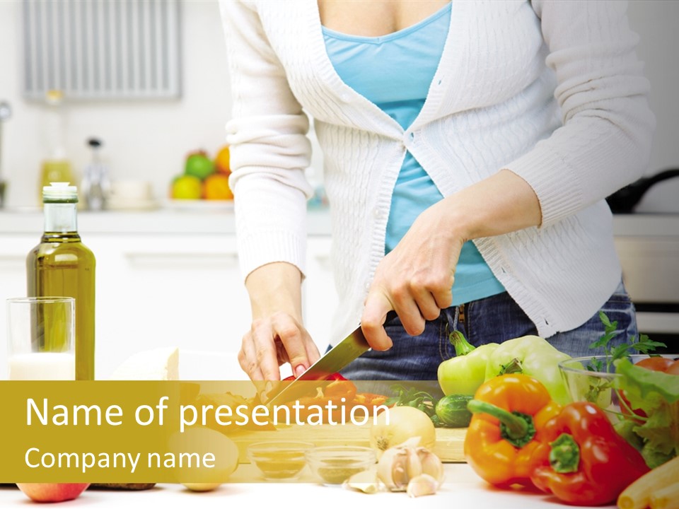 Profession Meal Family PowerPoint Template