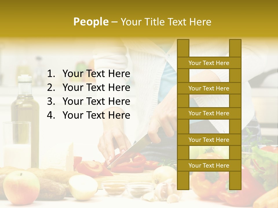 Profession Meal Family PowerPoint Template
