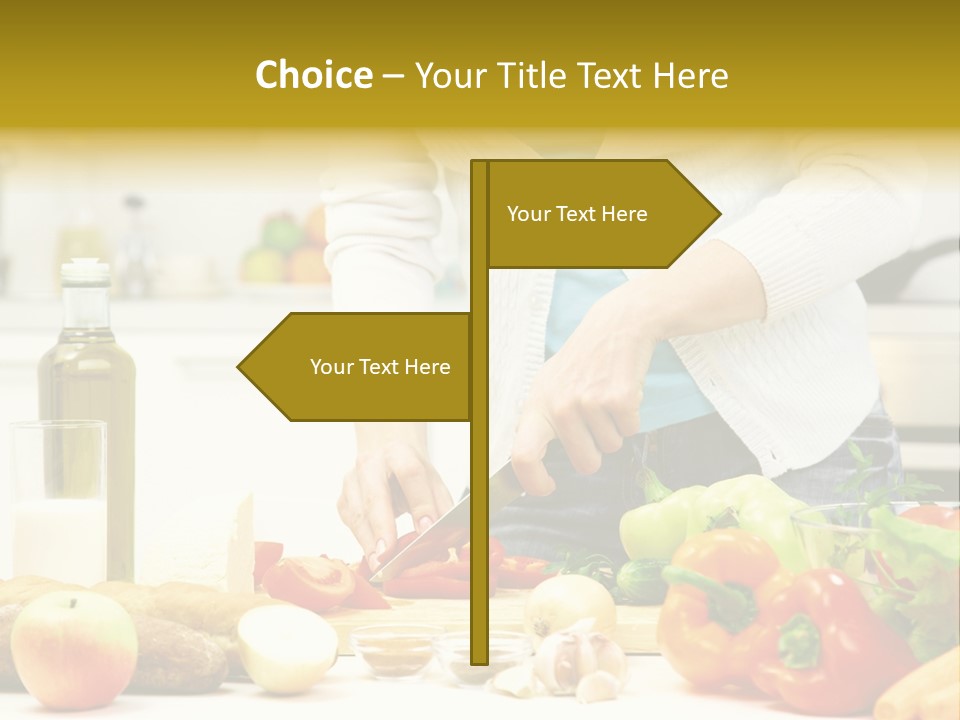 Profession Meal Family PowerPoint Template