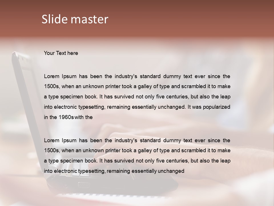 Learn Write Lessons PowerPoint Template