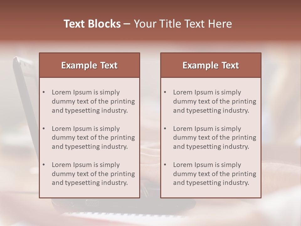 Learn Write Lessons PowerPoint Template